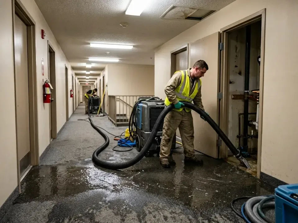 multi-unit-apartment-hallway-f-005 — frequently asked questions, Emergency Burst Pipe Water Extraction & Removal in St. Augu…